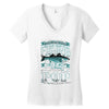 fishing pop Women's V-Neck T-Shirt