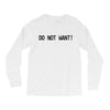 do not want Long Sleeve Shirts