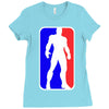 Iron Man NBA Style Ladies Fitted T-Shirt