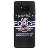 military, women's proud air force mom of her military son u Samsung Galaxy S8