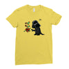 darth socks Ladies Fitted T-Shirt