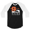 hiking old paths new adventure 3/4 Sleeve Shirt
