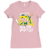 smash all the pots clearance Ladies Fitted T-Shirt