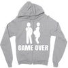 game over Zipper Hoodie
