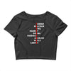 take a knee Crop Top