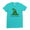 don't tread on memes Ladies Fitted T-Shirt