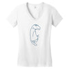 apatosaurus Women's V-Neck T-Shirt