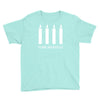 fork handles  four candles   funny Youth Tee