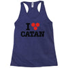 i love board games! Racerback Tank