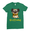 gryffindog pug Ladies Fitted T-Shirt