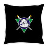 mighty leo Throw Pillow
