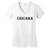 chicana eroded Women's V-Neck T-Shirt