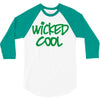 boston southie wicked cool 3/4 Sleeve Shirt