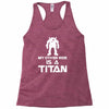 my other ride is a titan Racerback Tank