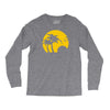 beach silhouette birds sand sunset Long Sleeve Shirts