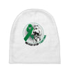 never stop fighting Baby Beanies