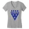 vote pizza best trending Women's V-Neck T-Shirt