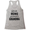 great moms get promoted to grandma Racerback Tank