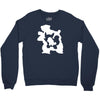 pokemon squitle evolution tee Crewneck Sweatshirt