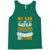 My Son Is Super Awesome His Stepdad Tank Top