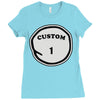 personalized custom Ladies Fitted T-Shirt