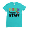 Kdgn Team Staff Ladies Fitted T-Shirt