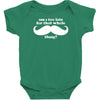 am i too late for that mustache thing Baby Bodysuit
