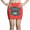 THE BEST DAD Mini Skirts