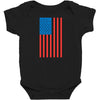 american flag Baby Bodysuit