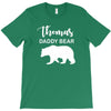 Daddy Bear - Baby Bear Custom Name T-Shirt