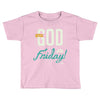 Thank GOD it's Friday Toddler T-shirt