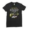 retirement plan Ladies Fitted T-Shirt