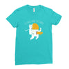 space sucks Ladies Fitted T-Shirt