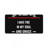 September Girl License Plate