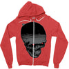 skull Zipper Hoodie