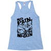 no pain no gain (2) Racerback Tank