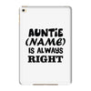 personalised auntie iPad Mini 4