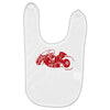 akira inspired bike motorbike Baby Bibs