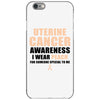 Uterine Cancer Awareness I Wear Peach For Some Special To Me iPhone 6/6s Case