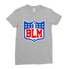 blm! take a knee Ladies Fitted T-Shirt