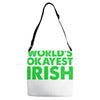 world's okayest irish Adjustable Strap Totes