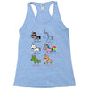 unicorn funny Racerback Tank
