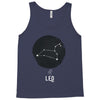 Leo Zodiac Sign Minimal Design Tank Top