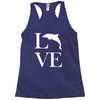 love dolphin Racerback Tank