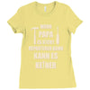 wenn papa wer dann Ladies Fitted T-Shirt