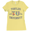 turtles university Ladies Fitted T-Shirt