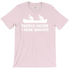 paddle faster i hear banjos hick redneck deliverance creek canoe T-Shirt