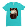 don't hurt the ones you love Ladies Fitted T-Shirt