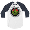 cannabis 3/4 Sleeve Shirt
