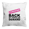 feminism Throw Pillow